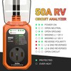 EyGde RV Surge Protector 50 Amp Waterproof, RV Circuit Analyzer