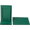 Passepartout Cards "Rectangle" DIN A6 220 g/m² 10 Pieces Green