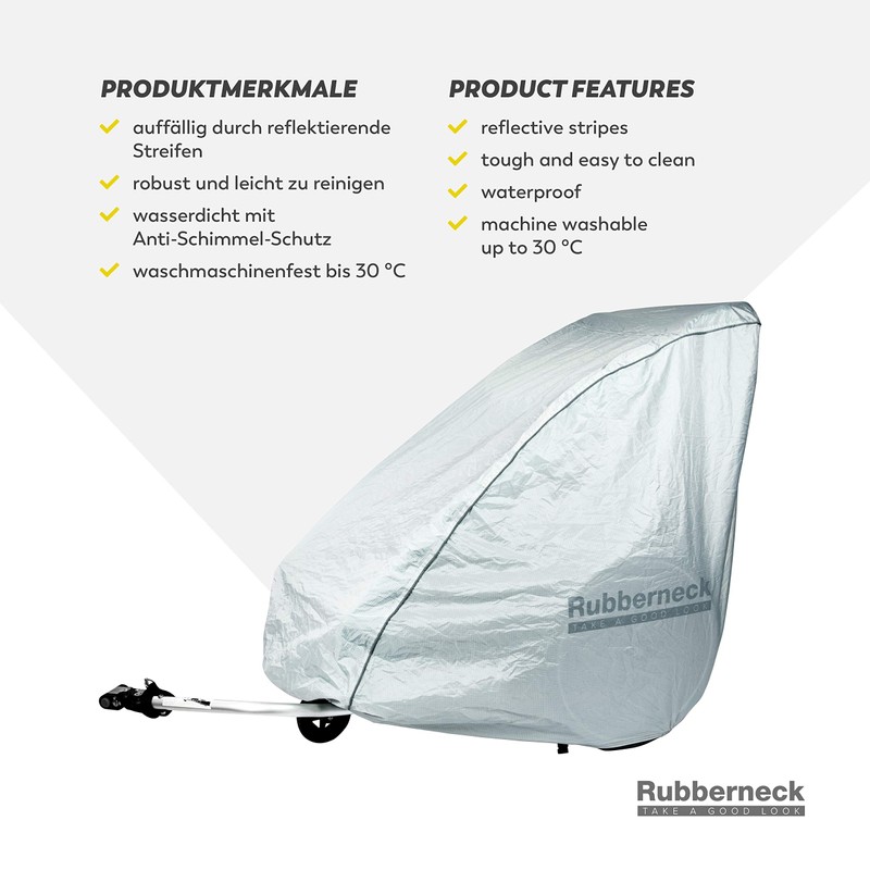 Rubberneck Bike Trailer Cover All Models Waterproof Reflective Material