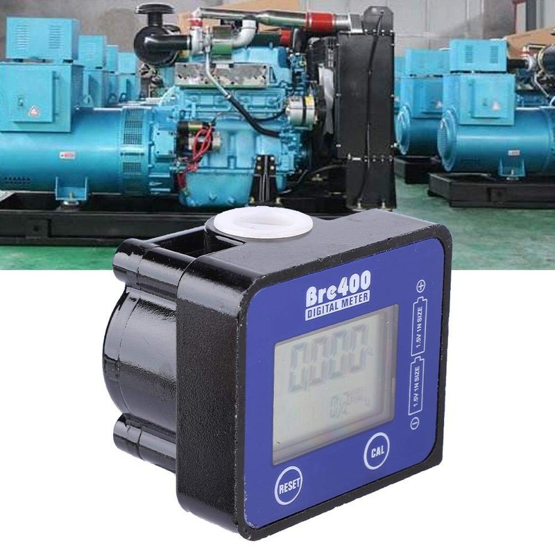 Flow Meter, High Precision, Digital Flow Meter, LCD Display, 5