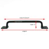 CRAFTSMAN ROAD Black Cast Iron Pull Handles 9 inch (Squared