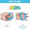 Finger Stretcher Resistance Bands, 3PCS Extensors Training Bands & Hand