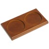 Cole and Mason H306129U Salt and Pepper Mill Tray, Brown
