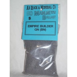 Arizona Rock and Mineral 1153 Empire Builder Basalt O Scale HO Mainline Model Railroad Ballast