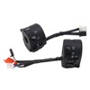 Motorcycle Handlebar Switch 7/8inch Light Trumpet Universal Handlebar Switch Replacement