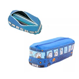 Maíz Estuche Lapicera Organizador Escolar Portatil Autobus