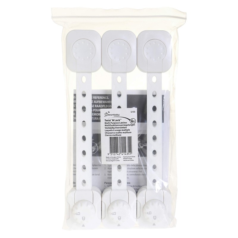 Dreambaby Twist 'N Lock Multipurpose Latch - Child Safety Locks