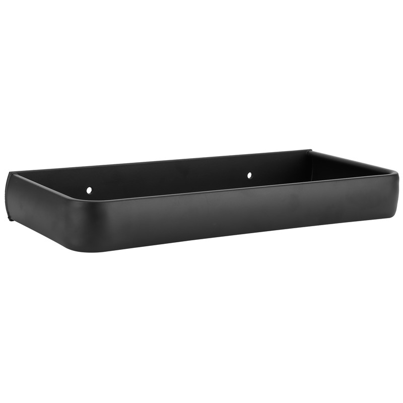 30cm Bathroom Shelf Space Aluminum Wall Mounted Hollow Storage Rack