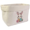 Large 'Easter Bunny Kawaii Style' Canvas Organiser/Storage Bag (OR00030473)