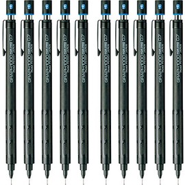 Pentel PG1007 Graph1000 Forpro Mechanical Pencil, 0.7mm, 10 Pens