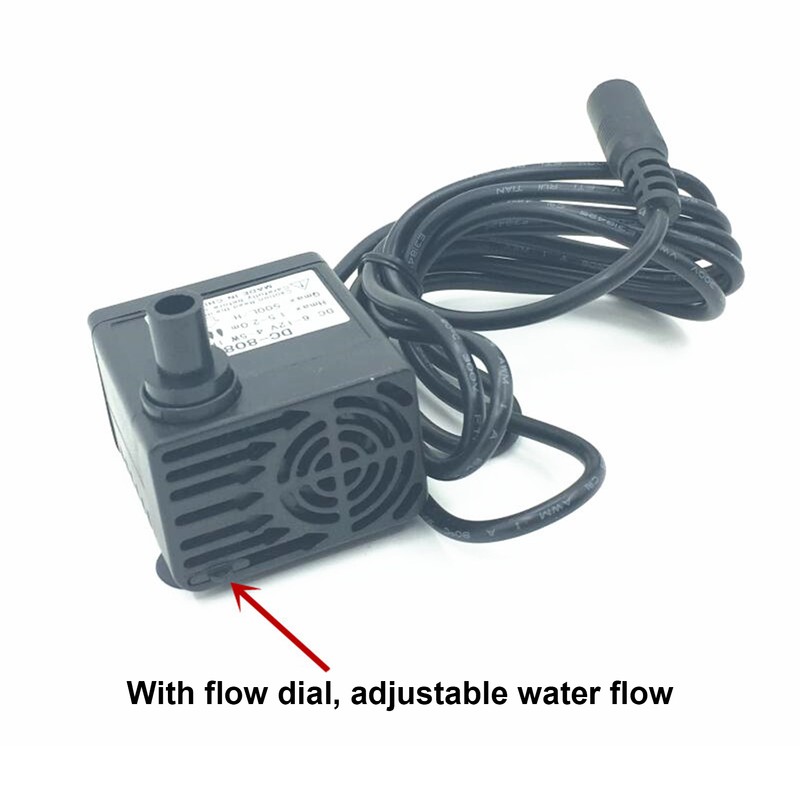 DC5521 Female Connector Water Pump Kit Low Pressure Submersible Pumps