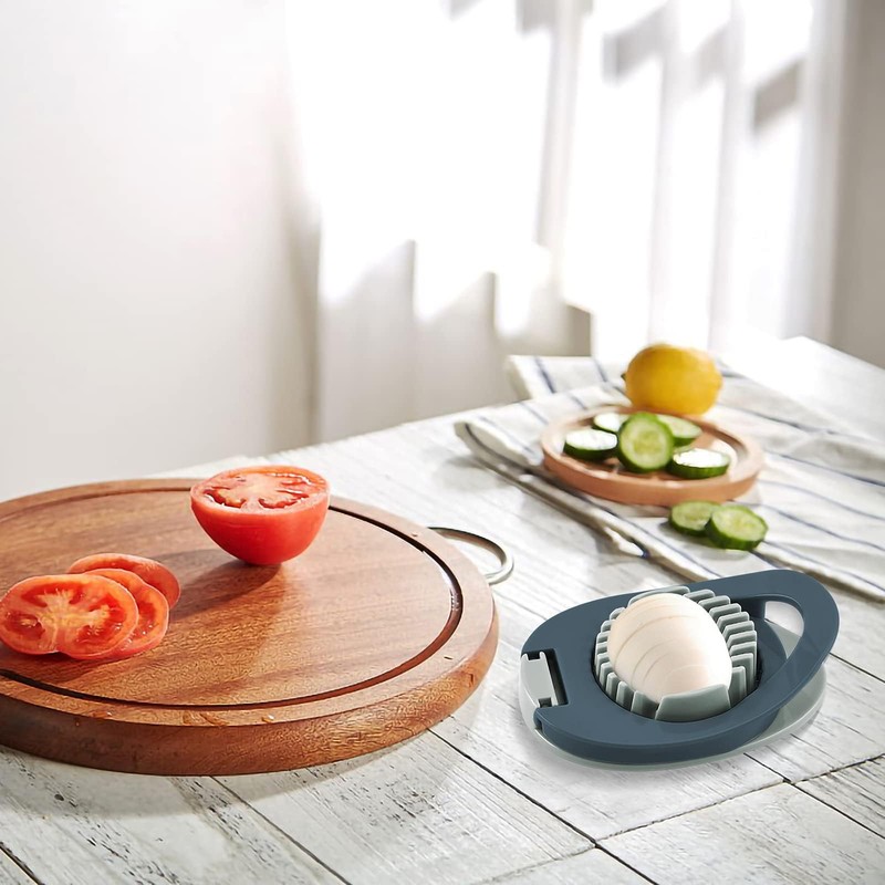 2-Pack Stainless Steel Wire Egg Slicer – Versatile Egg Cutter