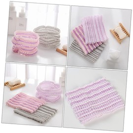 Outanaya 3Pcs Mesh Makeup Hairbands for Skincare Breathable Facial Headwear Soft and Durable Spa Headbands for Face Washing Shower and Beauty Routines Random Colors