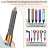 PUREGUST 1.2IN Long Hair Barrels Attachment Compatible with Dyson Airwrap