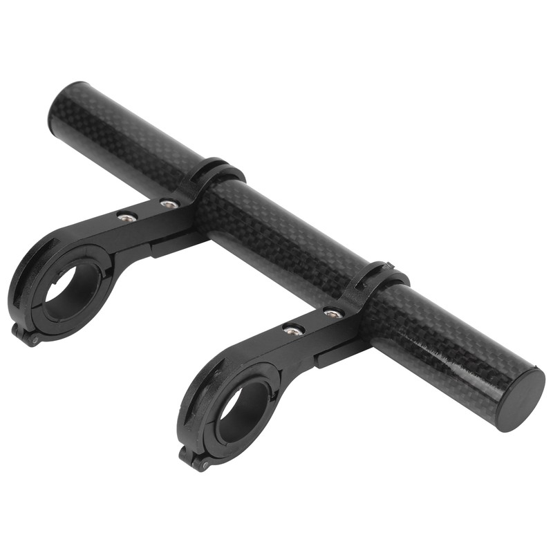 20CM Carbon Tube Bicycle Handlebar Extender Bracket Mount Bike Headlight