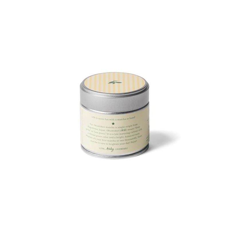 Nami Matcha Okumidori First Harvest - Organic Green Tea Powder