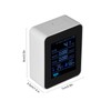 Digital Air Quality Monitor 3.7V Portable Carbon Dioxide Detector Temperature