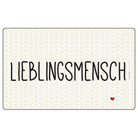 PPD Breakfast Tray Placemat Lieblingsmensch 23,3 x 14,3 cm