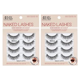 Ardell Strip Lashes Naked Lashes #421, 4 Pares x 2 Unidades