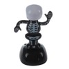 Solar Power Dancing Figure Gruesome Skeleton,Novelty Desk Car Toy Ornament