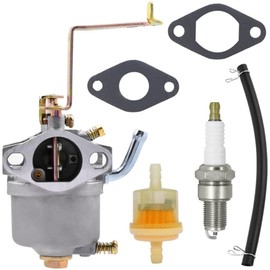 Qiuwanzia 60338 Carburetor for Harbor Freight Chicago Electric Storm CAT 700 800 900 Watt 2HP 63CC Generator 2 Stroke 66619 69381 63cc 64cc 2HP Generator
