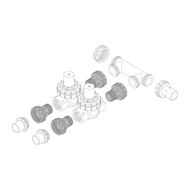Orbit 57199 1" Male Adapter for Orbit Valve Manifold System