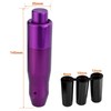 Lunsom Automatic Gear Shift Knob with Button, Aluminum Push Type
