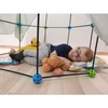 Construction Fort Building Kit - 85 Pieces with Storage Bag
