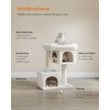 Feandrea Cat Tree, 33.1-Inch Cat Tower, L, Cat Condo for