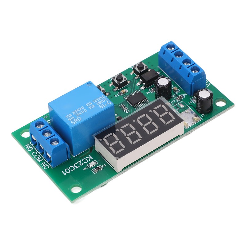Multifunctional Pulse Counter Relay Board 0.1S to 9999999.9s 0.01s Accuracy