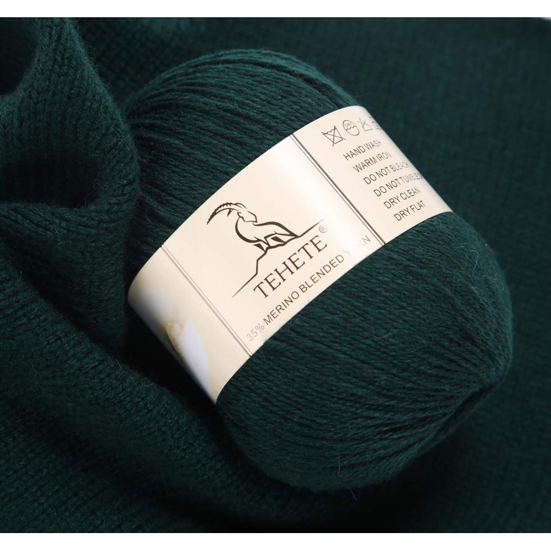 TEHETE Wool for Knitting and 35% Merino Wool Hand Knitting