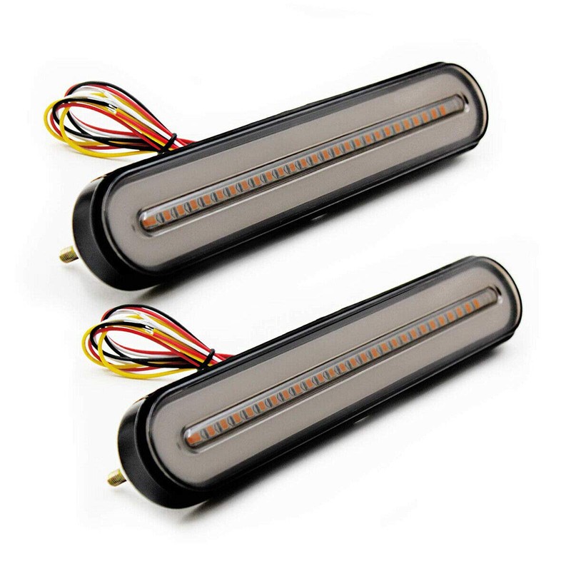 FABOOD F 2PCS 9” Inch Trailer 100 LED Tail Light