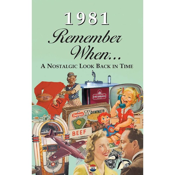 1981 REMEMBER WHEN CELEBRATION KARDLET: Birthdays, Anniversaries, Reunions, Homecomings, Client & Corporate Gifts