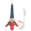 BestPysanky 94 Pieces Paris Eiffel Tower Model Kit - Wooden