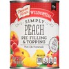 Wilderness Simply Pie Filling & Topping, Peach, 21 Ounce (Pack