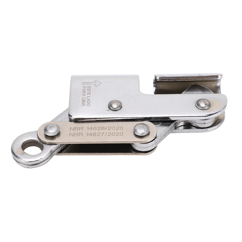 Climbing Anti Fall Rope Grab Alloy Steel Strong Bearing Capacity