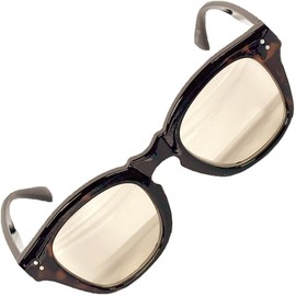 FashionBerry 99% UV Protection Lenses, Big Frame Sunglasses, Date Glasses, Eye Friendly, No Fatigue, Small Face Effect, Fashion Glasses, Unisex, Lightweight, UV Protection UV400, Demi × light brown