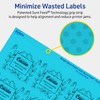 Avery Printable Rectangle Labels with Sure Feed Technology, 1-13/16" x