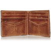 Fossil Men's Derrick Leather Slim Minimalist Bifold Front Pocket Wallet,