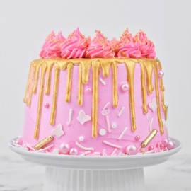 MakeSomeSweets Vegan Food Colouring Decoration - Candy Pink - Vibrant Pink Gel-Based Edible Colour, Palm Oil Free - 28 g