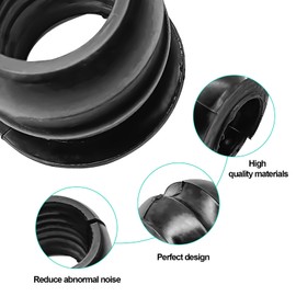 SYudwen Upper Steering Stem Shaft Bushing Compatible with Hnda FourTrax 300 TRX90 Rubicon TRX300 Rancher TRX450 Foreman TRX350 TRX500 TRX200 TRX400 Replaces # 53221-HC4-000