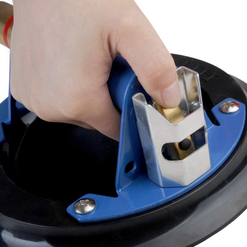 IMT 8" Glass Suction Cup Vacuum Glass Lifter with Metal