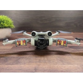DJI Mavic Mini 3 and 4 FRONT  Mounted Strobe Light Kit w/ Strobes (set of two)