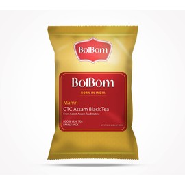 Himalayan Gold Orthodox Black Tea Pure Leaf Black Tea Leaves With GOLDEN TIPS | Robust, Rich & Flavory (150 Cups,226g/8oz) Pure Assam Chai Tea | Unblended Black Loose Tea | Vacuum Sealed