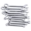 10PCS Mini Combination Wrench Set Steel Inch Open End Small