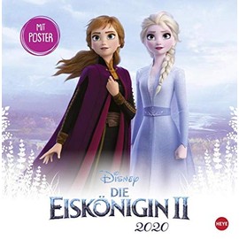 Die Eiskönigin 2 Broschurkalender 2021 - mit Poster - Wandkalender mit Monatskalendarium und Platz für Eintragungen - Format 29,5 x 30 cm (29,5 x 60 cm geöffnet)