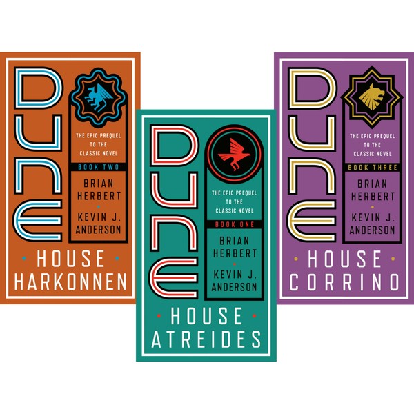 Dune Prelude Series complete set (House Atreides,House Harkonnen,House Corrino)
