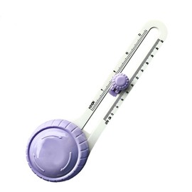 Round Cutter, Circle Cutter (Compatible with diameters of 3.9 - 12.6 inches (10 - 32 cm), Circular Cutter, Easy to Cut, Stability, Easy to Use, Compass Cutter, Round Cutter, Graduated, Easily