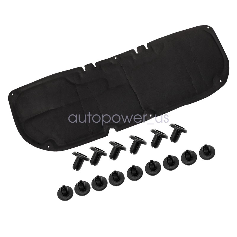soillar Front Car Hood Engine Sound Insulation Pad Heat Shield