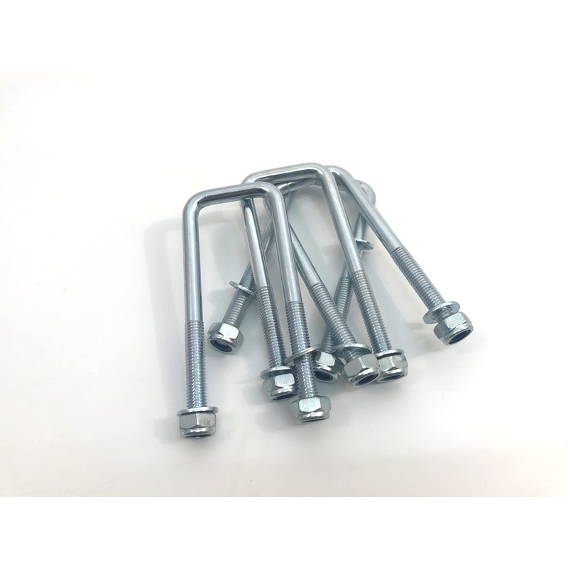 U Bolt Square M8 Thread 40mm Inner Width x 200mm